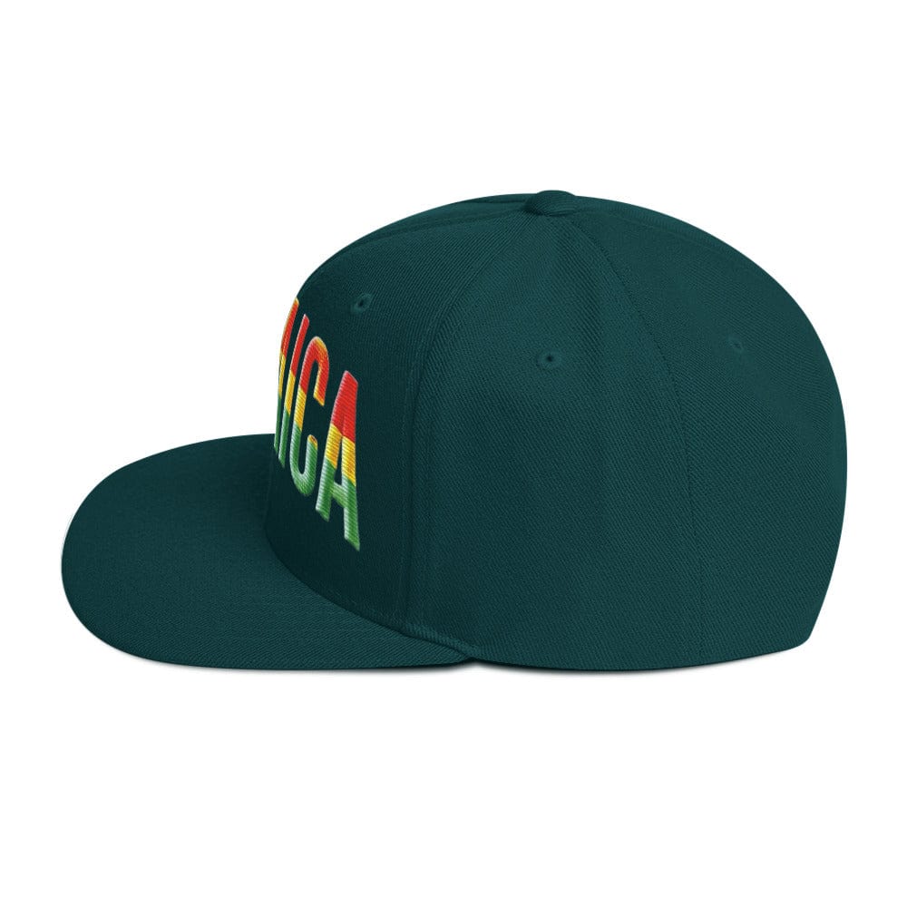 Embroidered 'Jamaica Party Celebration' Snapback Hat Adjustable Classic Fit - Triniskies