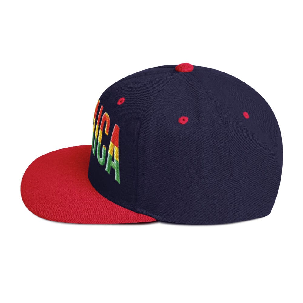 Embroidered 'Jamaica Party Celebration' Snapback Hat Adjustable Classic Fit - Triniskies
