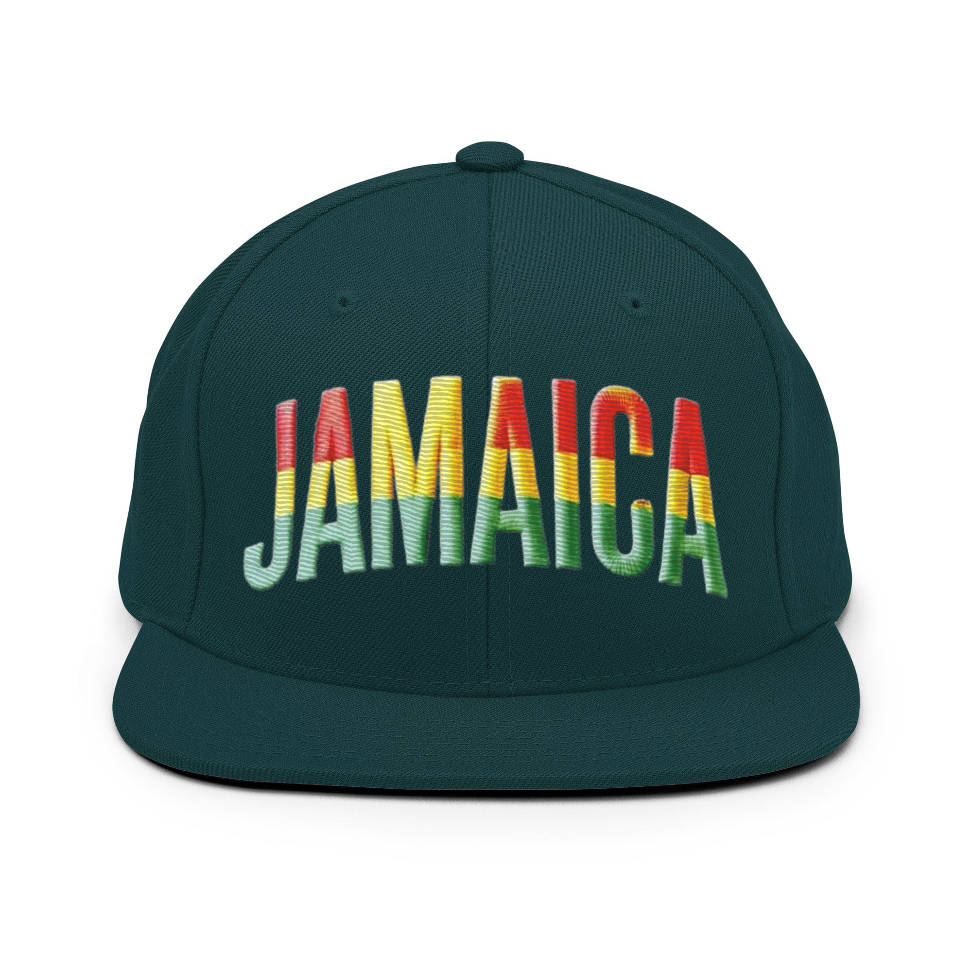 Embroidered 'Jamaica Party Celebration' Snapback Hat Adjustable Classic Fit - Triniskies