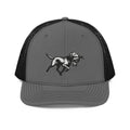 Embroidered Labrador Retriever Trucker Cap with Duck Hunt Design