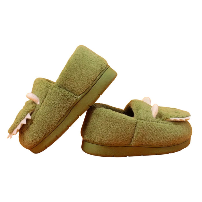 EnjoCholndoor 12-15 months / Green / Cotton EnJoChoIndoor Girls/Boys Warm Animal House Shoes, Cotton, SZ 150 12-15 Months