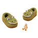 EnjoCholndoor 12-15 months / Green / Cotton EnJoChoIndoor Girls/Boys Warm Animal House Shoes, Cotton, SZ 150 12-15 Months