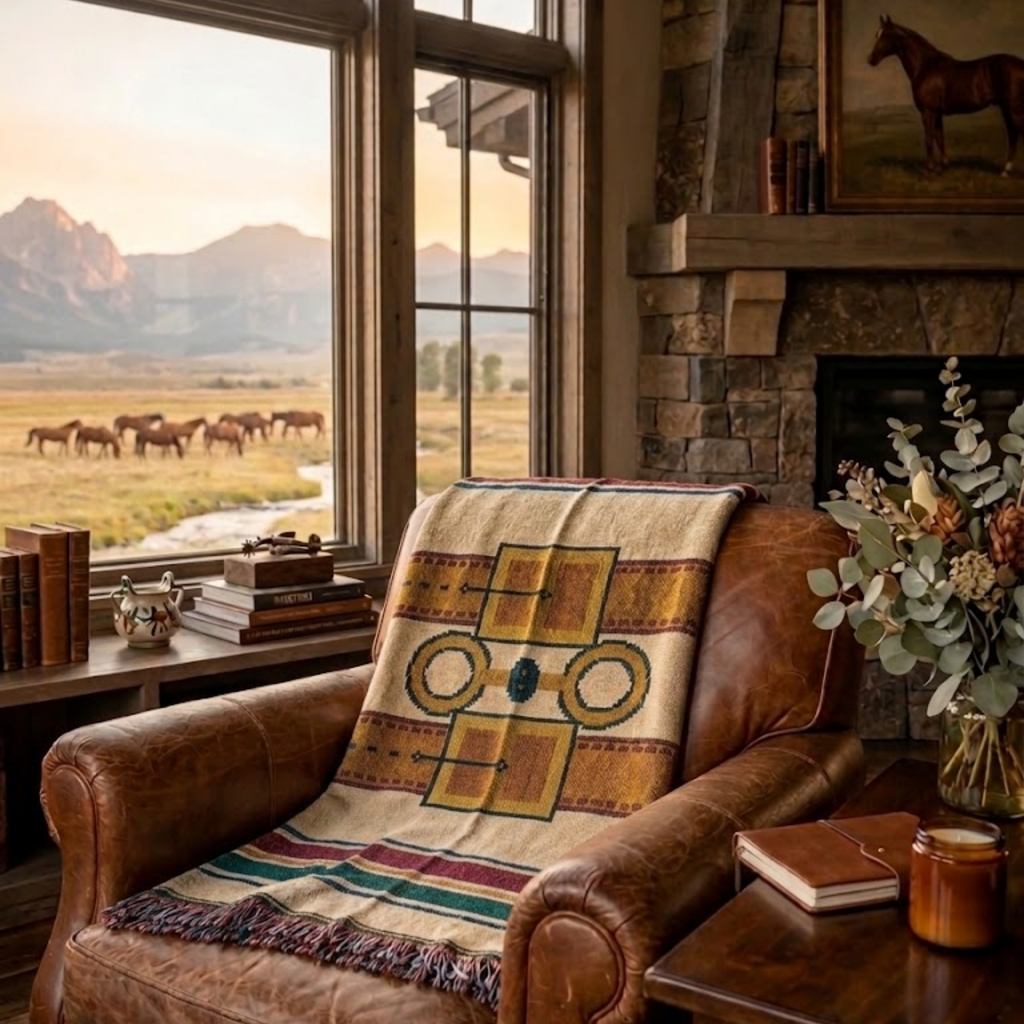 Equestrian Estate Woven Blanket