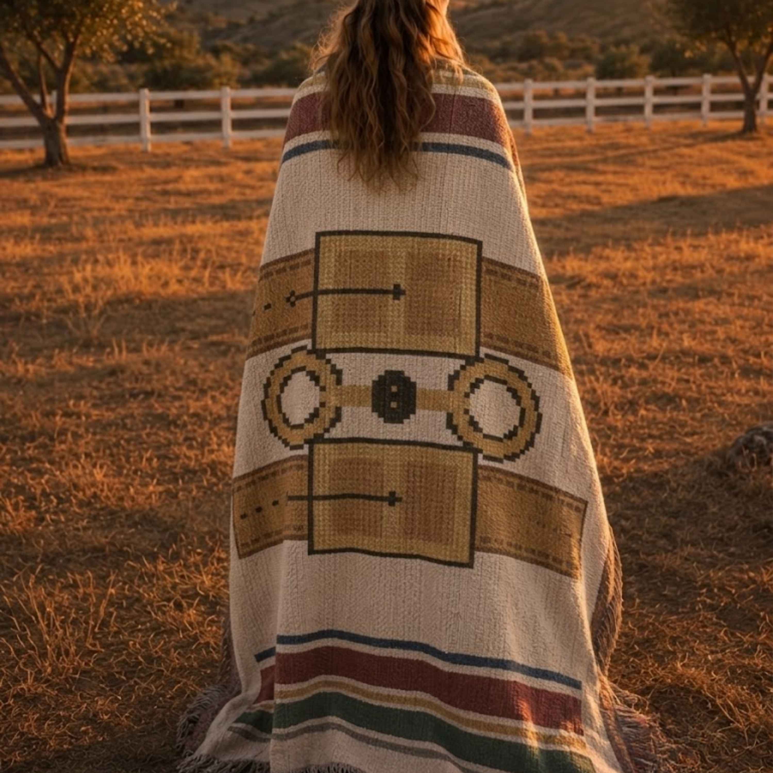 Equestrian Estate Woven Blanket