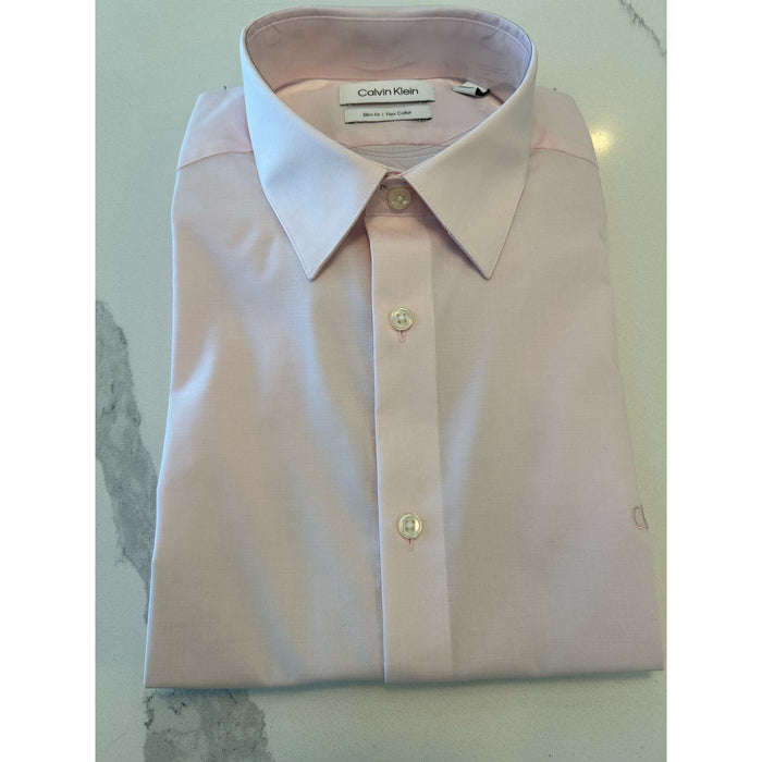 Calvin Klein Men’s Slim-Fit Flex Collar Dress Shirt Size 16* Modern Style M1305