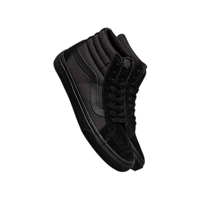 Vans Sk8-Hi Unisex Black Canvas High Top Skateboard Shoes SZ 6.5 mens