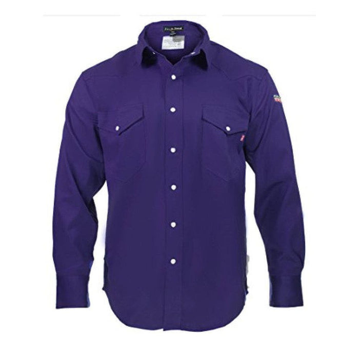 Just in Trend Flame Resistant Welding Shirt - 100% Cotton, Size Medium * m510