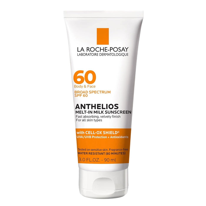 La Roche-Posay Sunscreen SPF 60, Face & Body Sunscreen Lotion, Oil-Free, 3 Fl Oz