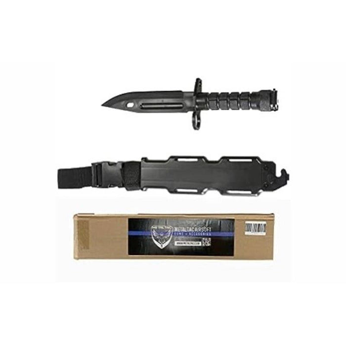"MetalTac Airsoft Combat Bayonet Knife with Scabbard"