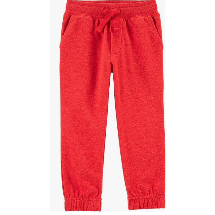 OshKosh B'Gosh Baby Boys' Classic Pull-on Red Sweatpants, 24 Months. K52 *
