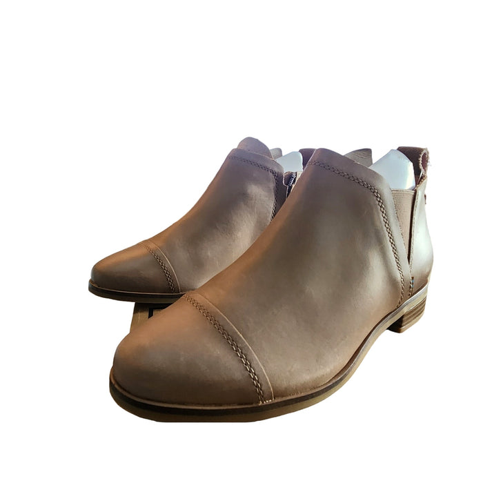 TOMS Women's Reese Bootie in Taupe Grey, Size W7 - $89.99 MSRP