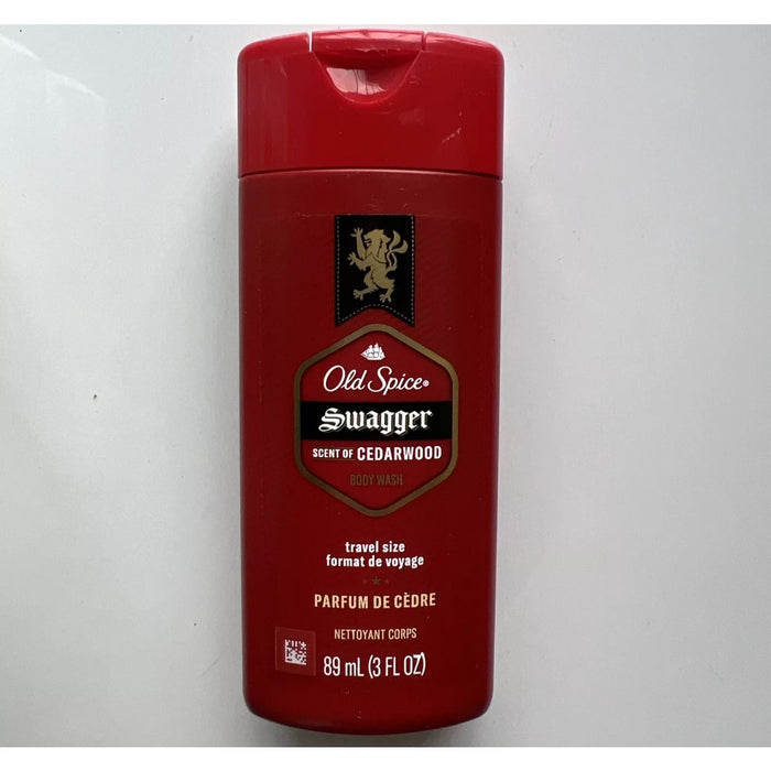 Old Spice Men's Deodorant Timber with Sandalwood, 3oz 3 Pack + 3oz Swagger Wash