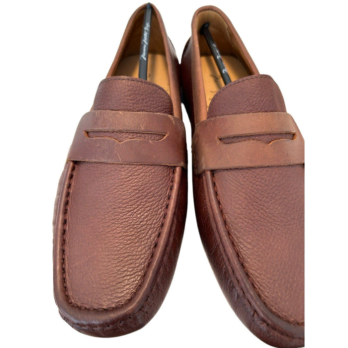 Massimo Matteo Firenze Genuine Leather Driving Moccasin Loafer - SZ 8 M