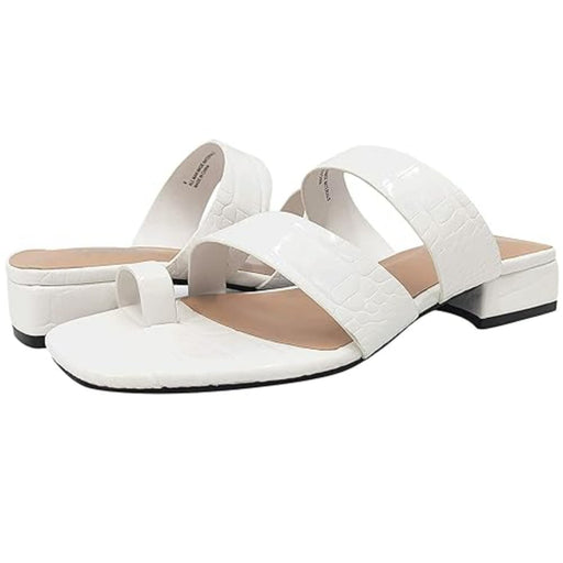 FARYL by Faryl Robin 8.5 / White / Leather "Faryl Darri by Faryl Robin Women's Sandals, Size 8.5"