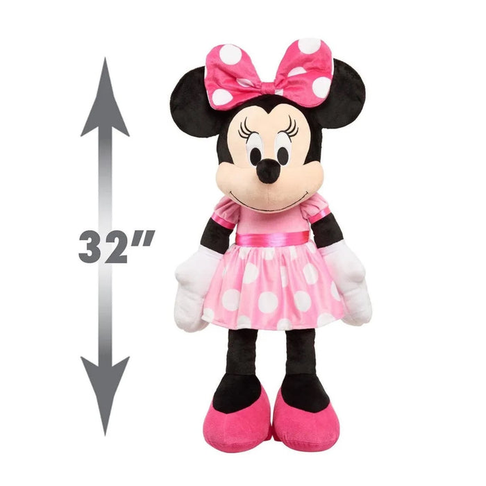 Disney 32″ Minnie Mouse Plush Doll Mickey's Girlfriend Jumbo Large NEW