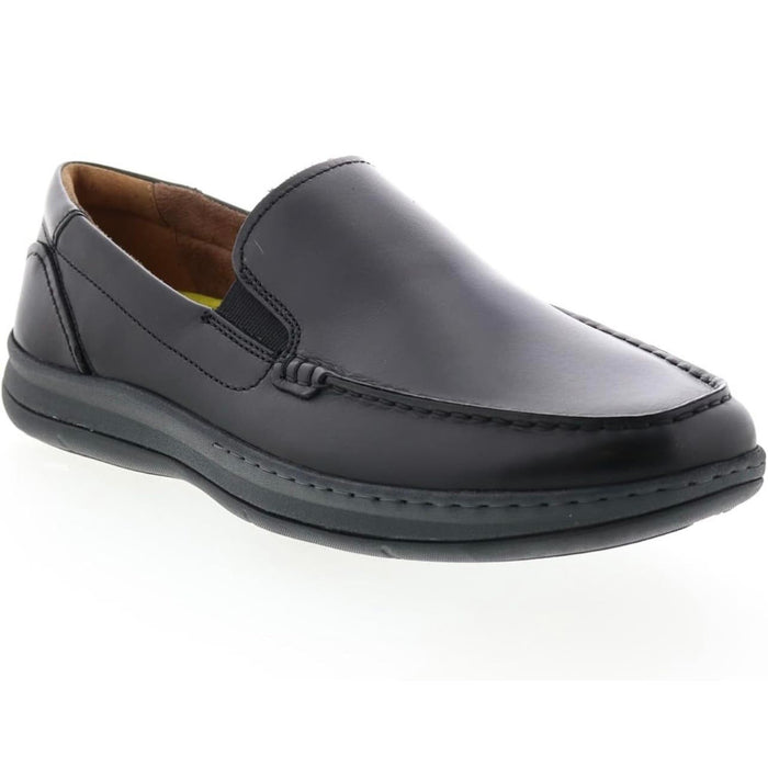 Florsheim Boy's Central Venetian Leather Loafer - Size 2.5, Slip-On Style