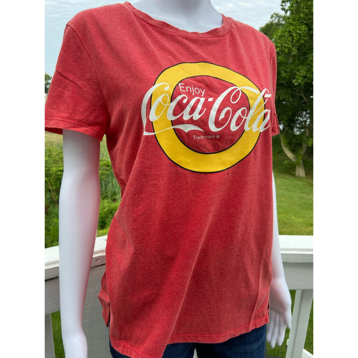 Coca-Cola Enjoy Classic Logo Vintage T-Shirt * Officially Licensed SZL men’s 411