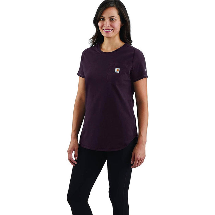 Carhartt Women's Force Relaxed Fit Midweight Pocket T-Shirt sz L