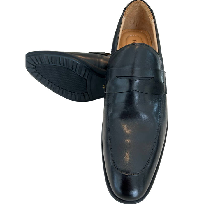 RITIZEN Men's Oxford Dress Shoes - Classic Handmade Calfskin, Size 12