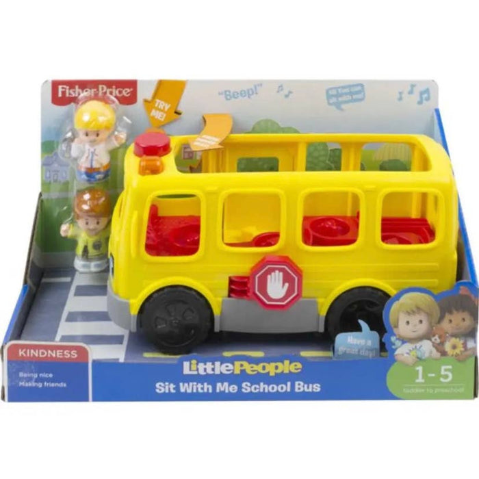 Fisher price one size / multi Fisher-Price Little People School Bus Toy With Lights And Sounds, 2 Figures