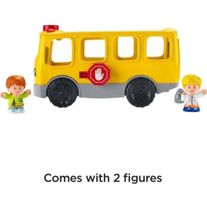 Fisher price one size / multi Fisher-Price Little People School Bus Toy With Lights And Sounds, 2 Figures