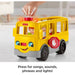 Fisher price one size / multi Fisher-Price Little People School Bus Toy With Lights And Sounds, 2 Figures