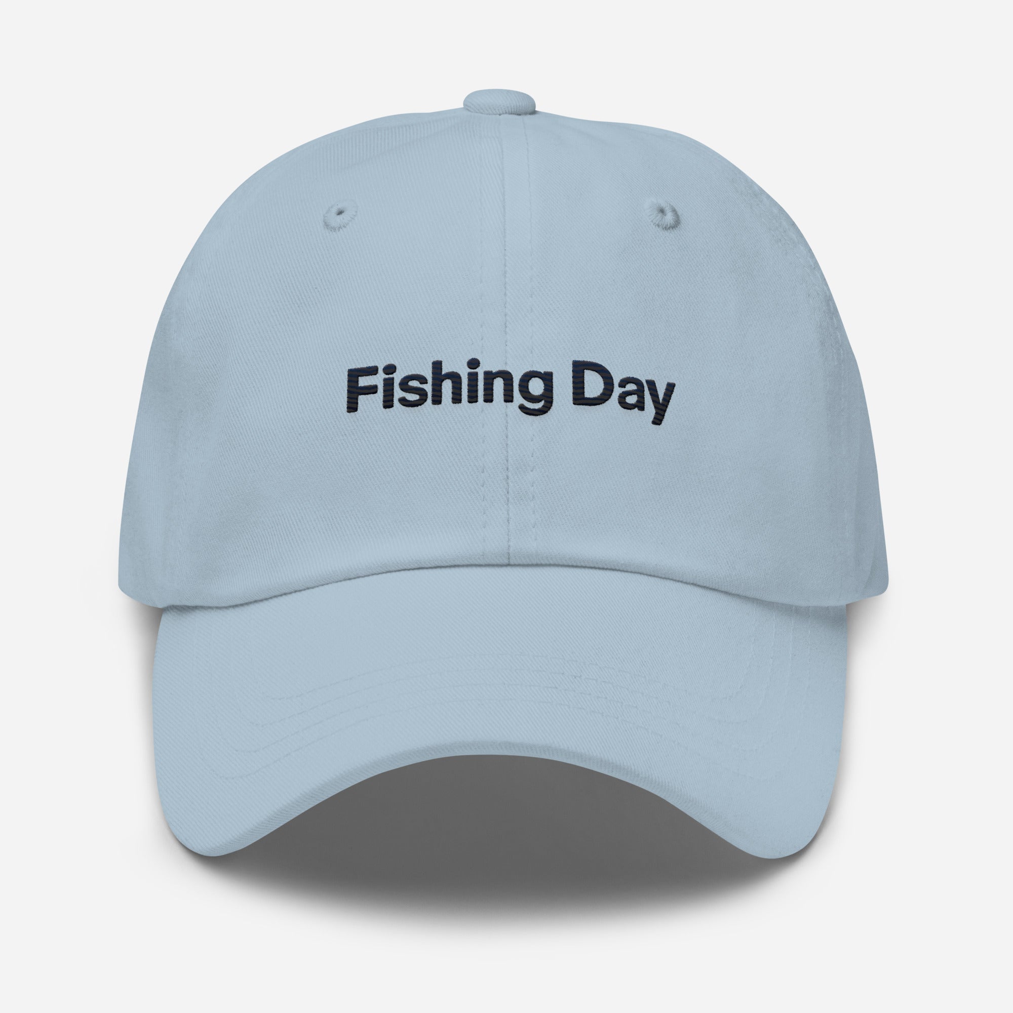 Fishing Day Dad Hat – Vintage Embroidered Fishing Cap | Trini Skies Supply Co. Angler - Triniskies