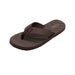 Flojos 9 / Brown "Flojos Liam 850 Brown Water-Friendly Slippers, Size 9"