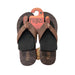 Flojos 9 / Brown "Flojos Liam 850 Brown Water-Friendly Slippers, Size 9"