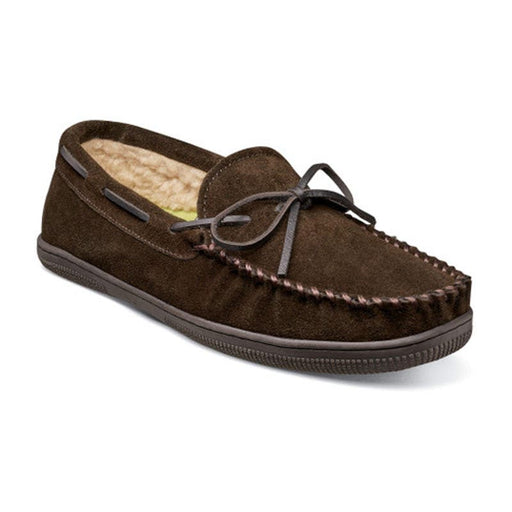 Florsheim 9 / Brown "Florsheim Cozy Tie Slipper - Men's Chocolate Size 9"