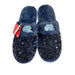 FOCO 11-12 / Blue FOCO Women's NCAA Sequin Fashion Slippers North Carolina Tar Heels SZ XL 11/12