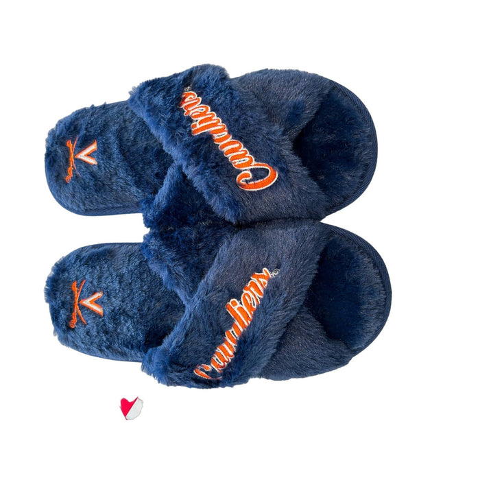 Foco 11-12 / Blue- Orange "Cozy NCAA Virginia Cavaliers Cross Slides Navy XL"