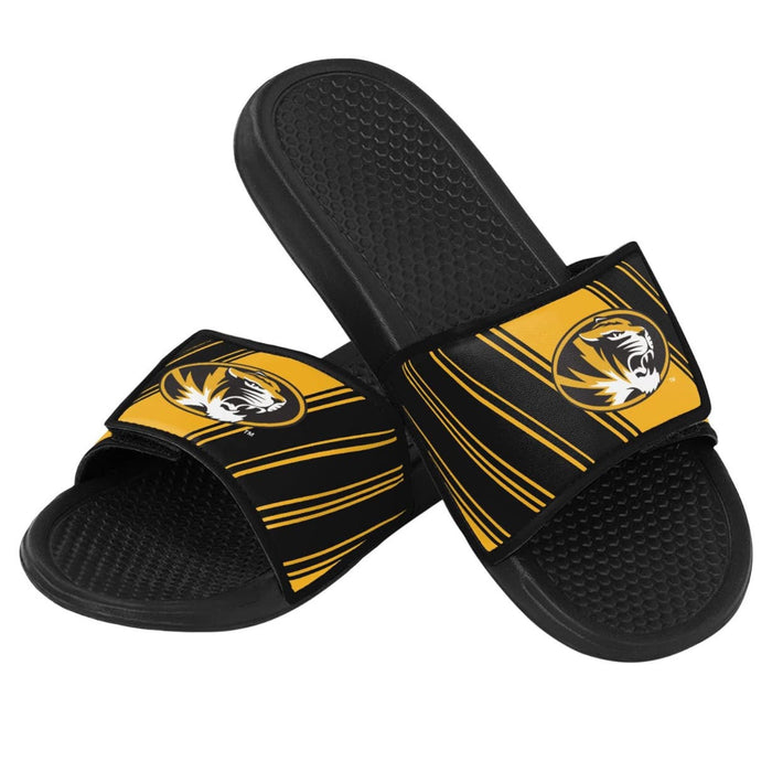 FOCO 13-14 / Black-Yellow FOCO Montana Grizzlies NCAA Mens Legacy Sport Slide Sz XL 13-14