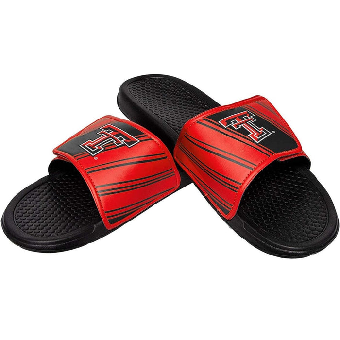 FOCO 13-14 / Red-Black FOCO Texas Tech Red Raiders NCAA Men's Legacy Sport Slide - XL 13/14