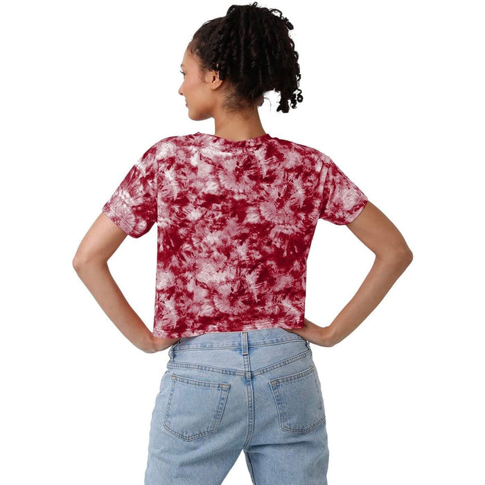 Foco Medium / Tie Dye "FOCO NFL Tampa Bay Buccaneers Women's Crop Top - Medium"