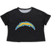 Foco Small / Black "FOCO NFL Los Angeles Chargers Women's Crop Top - Small"