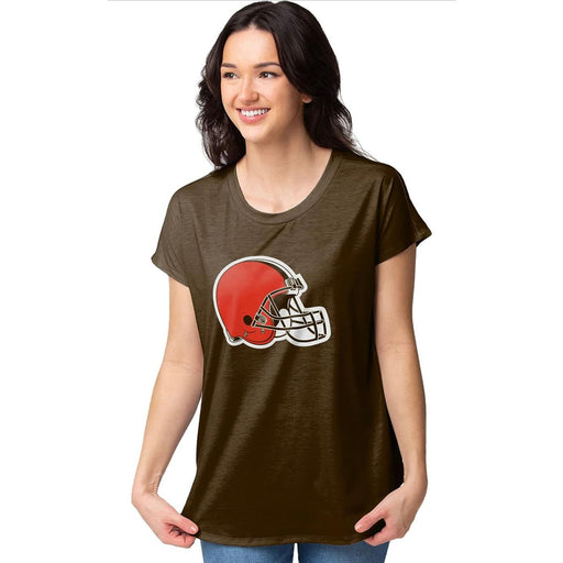 Foco XL / Brown "FOCO NFL Cleveland Browns Women's Tunic Top - XL"