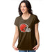 Foco XL / Brown "FOCO NFL Cleveland Browns Women's Tunic Top - XL"