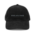 Vintage corduroy cap with black Make America Great embroidery