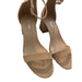 Forever Forever Link Passion-86 Dress Sandals, Size 7, Nude Strappy Heels, 3” Block Heel