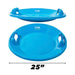 Franklin one size / blue Franklin Sports Kids Toboggan Sled Arctic Trails Snow Saucer Winter Fun MSRP $44