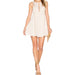 Free people 6 / Ivory Free People Wherever You Go Mini Dress Ivory* Boho Chic with Crochet Detail WD20