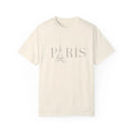 Off-white Paris Eiffel Tower graphic tee in love embrace comfort cotton