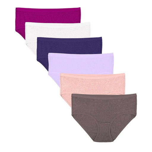 Fruit of the Loom Women's low-rise Underwear (Ultra Soft & Breathable) SZ 7L