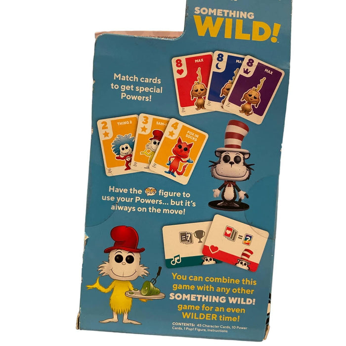 Funko Funko Family Card Games - Something Wild! - DR. SEUSS (Cat in the Hat Figure)