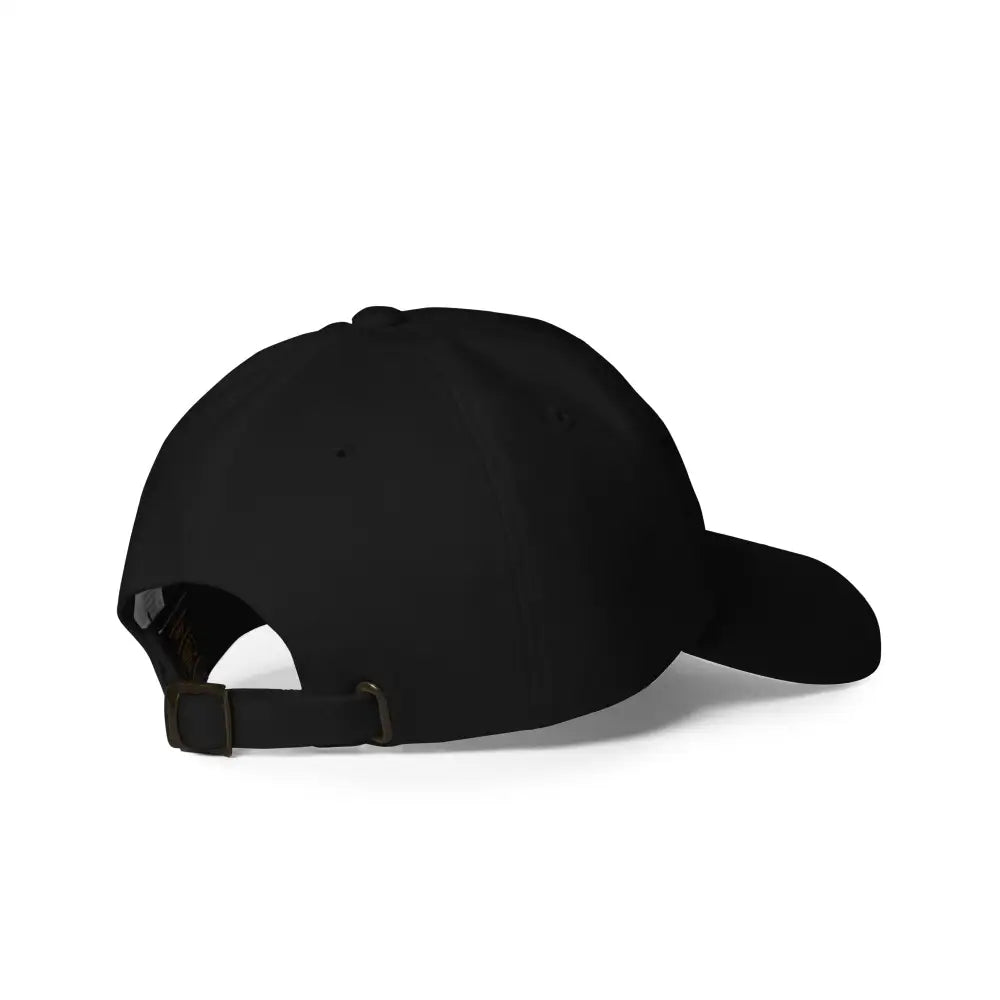 Funny embroidered dad hat with ’In My Defense I Was Left Unsupervised