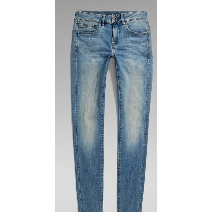 G-Star RAW 30 / Blue G-Star Raw MIDGE ZIP MID SKINNY JEANS * Timeless Style in Size 30 MSRP180 wom805