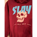 Gildan XL / Red Gildan Heavy Duty Slay All Day Pullover Preowned Hoodie * Men's Size XL MSS11