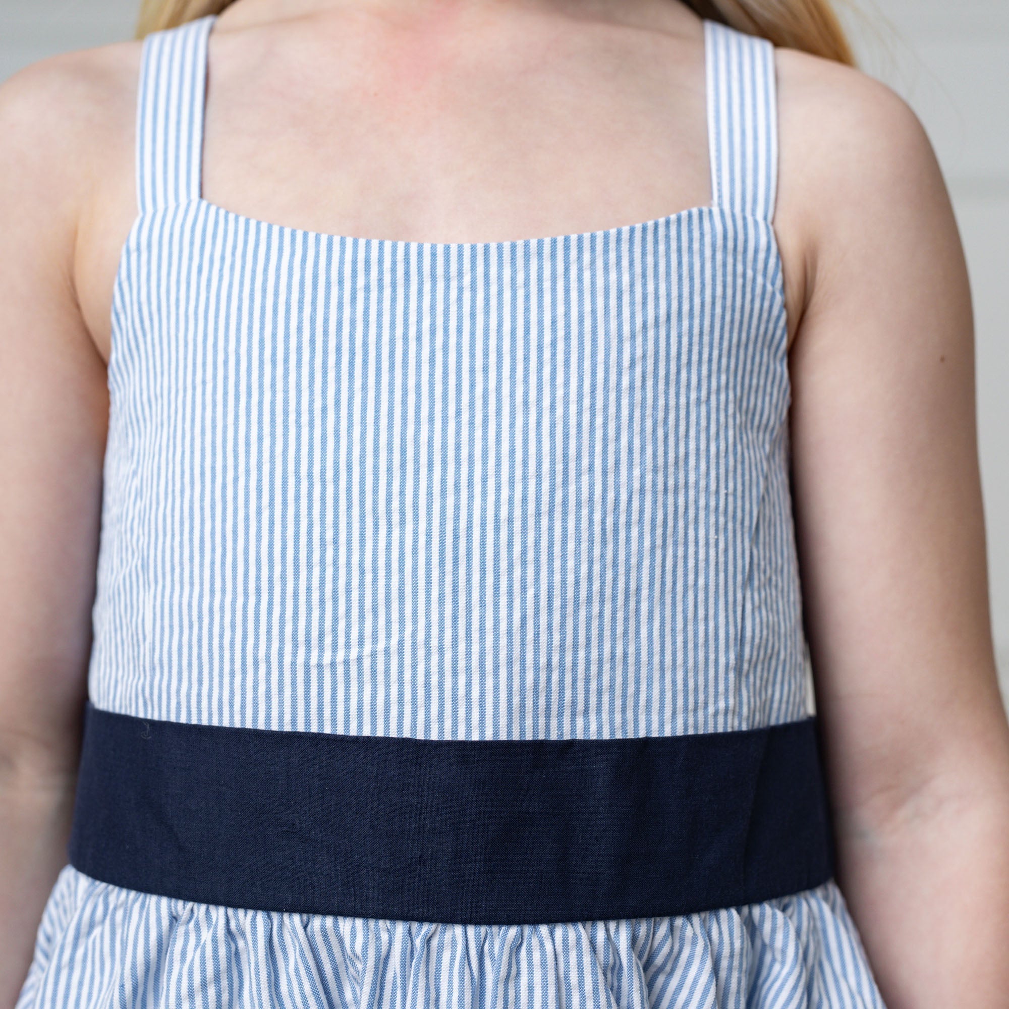 Girls Organic Embroidered Sundress – Special Occasion Dress | Trini Skies - Triniskies