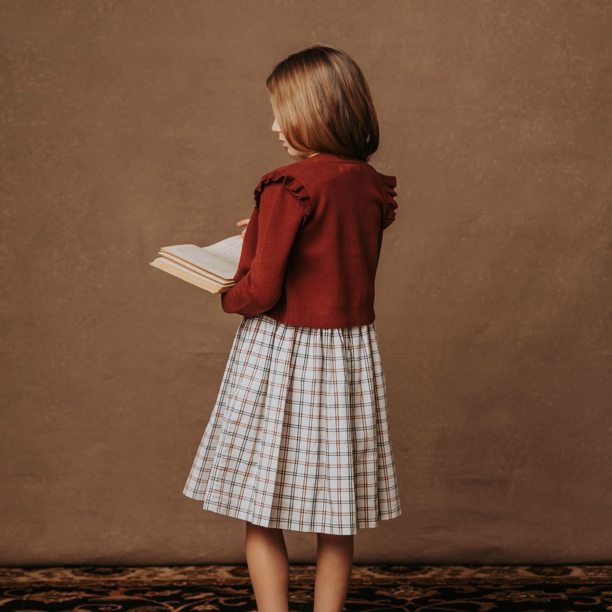 Girls Organic Puff Sleeve Smocked Romper – Paris Floral | Hope & Henry - Triniskies